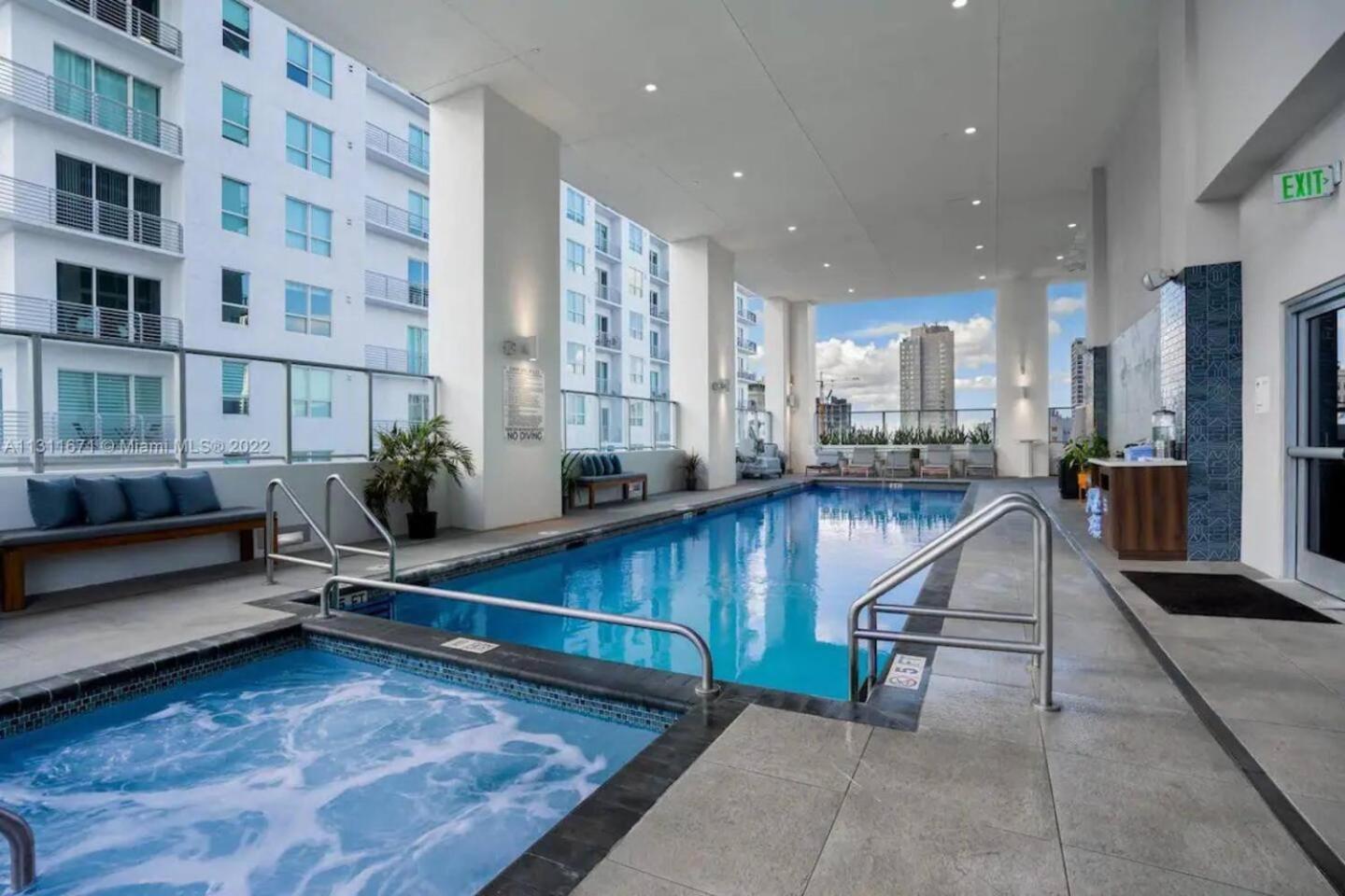 2 Bedrooms Design Condo Downtown Miami Pool And Gym Ngoại thất bức ảnh